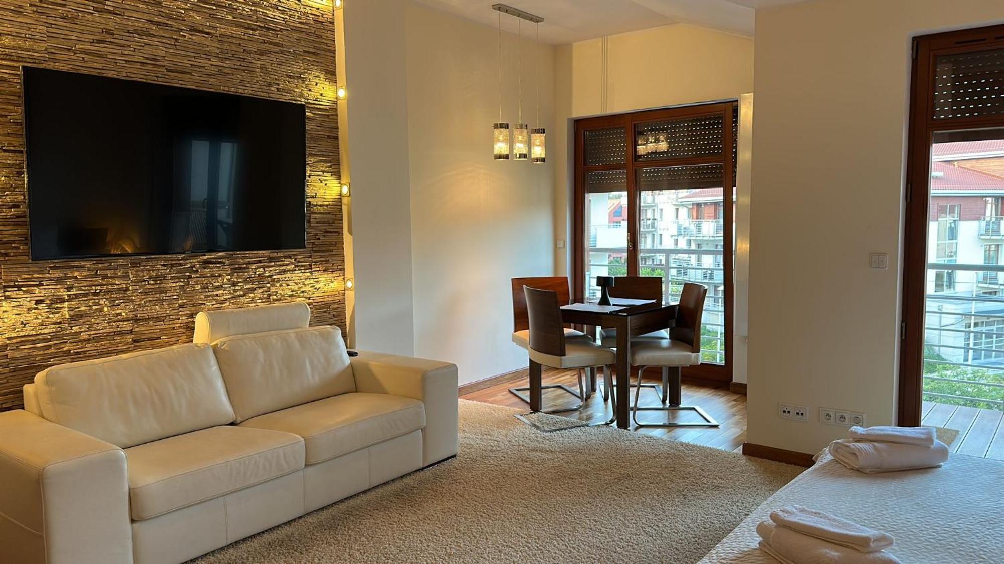 Neptun Park Apartament - 100 M Od Plazy Gdańsk Buitenkant foto